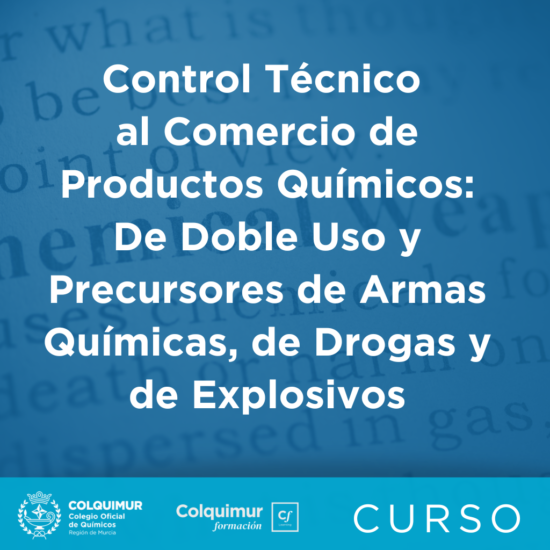 COLQUIMUR's tweet image. Control Técnico al Comercio de Productos Químicos: De Doble Uso y Precursores de Armas Químicas, de Drogas y de Explosivos

📅 del 11 al 14 de noviembre 
📌 lc.cx/7eFg_I

#Colquimur #colquimurformación  #PrecursoresdeArmasQuímicasdrogasyexplosivos #drogas #explosivos