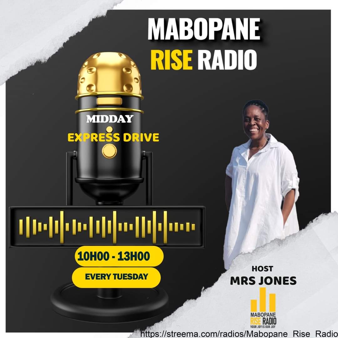 It's Chooseday talkbox with #MrsJones from 10am til 1pm on #MiddayExpressDrivesShow. 

Topic: Staying mentally healthy during Exams

🌐 streema.com/radios/Mabopan…

#MabopaneRiseRadio #YourJoyIsOurJoy #MatricExams2024