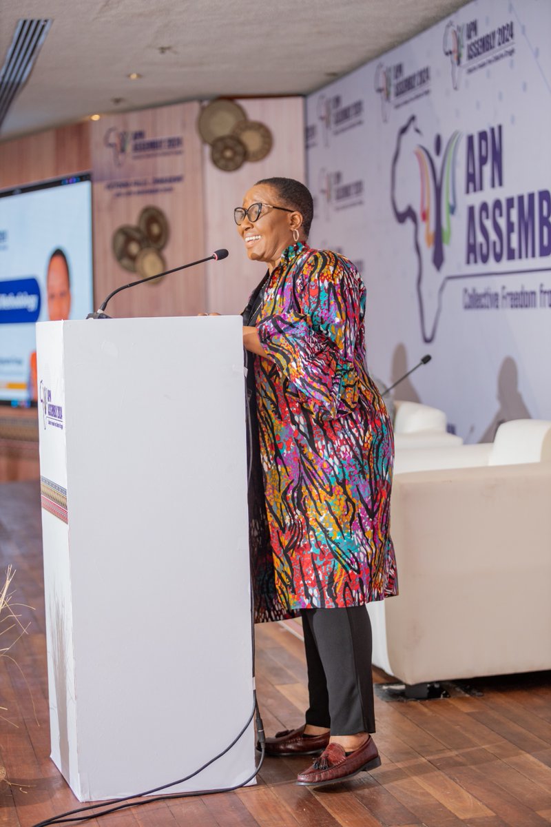 <a href="/TengaStigmata/">Stigmata Tenga</a>, <a href="/InfoAPN/">African Philanthropy Network</a> Executive Director, shared valuable insights during her remarks at the #2024APNAssembly prompting us to explore fundamental questions: What lessons can resilience teach us? How do we embody solidarity in real-time? And, how do we surpass logos and egos to