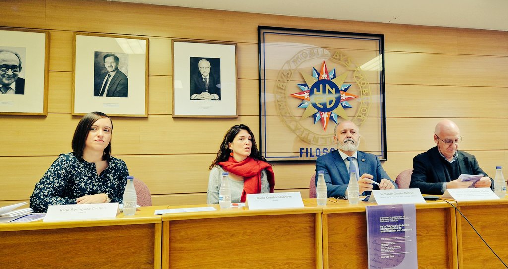 Guillermo Laín Corona 🏳️🌈 (@glaincorona) on Twitter photo 📢 ¡Empezamos el XII Seminario de Investigación del Dpto. Literatura Española y T. de la Literatura! 🥸 Presentan <a href="/RubnChacn3/">Rubén Chacón</a>, decano de <a href="/uned_filologia/">UNED_Filología</a>, Jaime Martínez, director del dpto., e Irene Rodríguez y Rocío Ortuño (<a href="/escartxa/">Rocío Ortuño</a>), coordinadoras del seminario. 🫡 📢 ¡Empezamos el XII Seminario de Investigación del Dpto. Literatura Española y T. de la Literatura! 🥸 Presentan <a href="/RubnChacn3/">Rubén Chacón</a>, decano de <a href="/uned_filologia/">UNED_Filología</a>, Jaime Martínez, director del dpto., e Irene Rodríguez y Rocío Ortuño (<a href="/escartxa/">Rocío Ortuño</a>), coordinadoras del seminario. 🫡