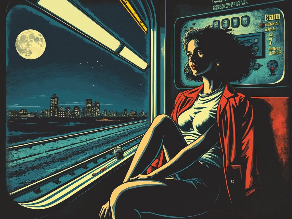 Midnight train rides and moonlit views. 🌙🚆 There's something so enchanting about the stillness of the night and the soft glow of the moon as we travel. It’s a reminder to embrace the journey and find beauty in every moment.