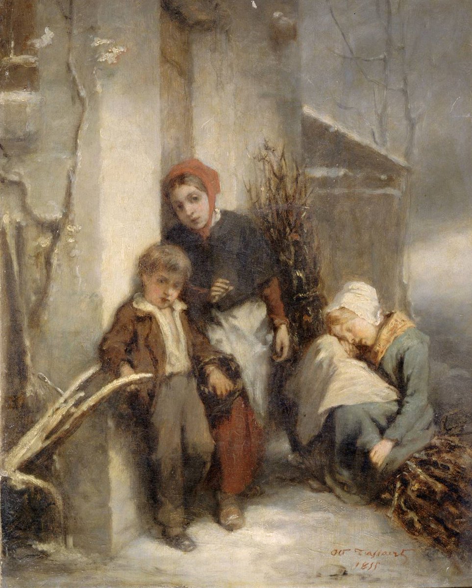 Musée de la Vie romantique (@mvrparis) on Twitter photo En 1855, Octave Tassaert, ami d'Ary Scheffer, peint cette scène de genre avec ces trois enfants dans la neige exprimant ainsi sa sensibilité aux souffrances des plus humbles.
Retrouvez cette œuvre dans l’expo « Liberté ! – Ary Scheffer et le romantisme français » au <a href="/hetdordts/">Dordrechts Museum</a> En 1855, Octave Tassaert, ami d'Ary Scheffer, peint cette scène de genre avec ces trois enfants dans la neige exprimant ainsi sa sensibilité aux souffrances des plus humbles.
Retrouvez cette œuvre dans l’expo « Liberté ! – Ary Scheffer et le romantisme français » au <a href="/hetdordts/">Dordrechts Museum</a>