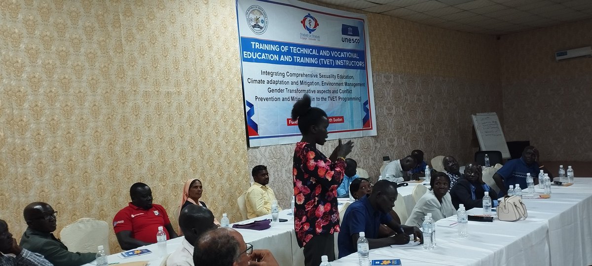 ShababLeShabab (@shabable) on Twitter photo A very interactive day 2of our CSE training to TVET Instructors is bringing out key issues of sexuality Education for Youth. Parents are at the centre of the issues as the parental guidance are getting loose. Institutions will change the narrative 2equipe AYP.<a href="/UnescoJuba/">UNESCO South Sudan</a> thanks! A very interactive day 2of our CSE training to TVET Instructors is bringing out key issues of sexuality Education for Youth. Parents are at the centre of the issues as the parental guidance are getting loose. Institutions will change the narrative 2equipe AYP.<a href="/UnescoJuba/">UNESCO South Sudan</a> thanks!