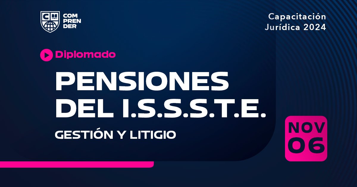 Aprenderás a asesorar trabajadores y beneficiarios para la obtención de su pensión a través del nuevo sistema de cuentas individuales, pensiones en los sistemas de seguridad social en México y una metodología administrativa y jurídica para brindar consultas.
