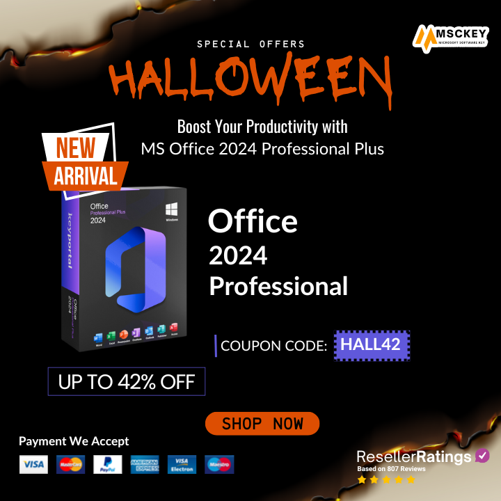 🚨 42% OFF on ALL SOFTWARE! 🚨
Office 2024: $39.75
Windows 11 Pro: $24.08
Adobe CC: from $25.98 Coupon Code: HALL42
Genuine licenses + instant delivery 🚀
Shop: msckey.com