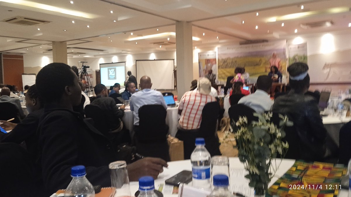 DAY 1 of Kenya landscapes Actors platform 2024 conference. The fundamental question we must ask is Why do we restore? And if we restore does it have a significant impact/ meaning?  #TogetherWeCan