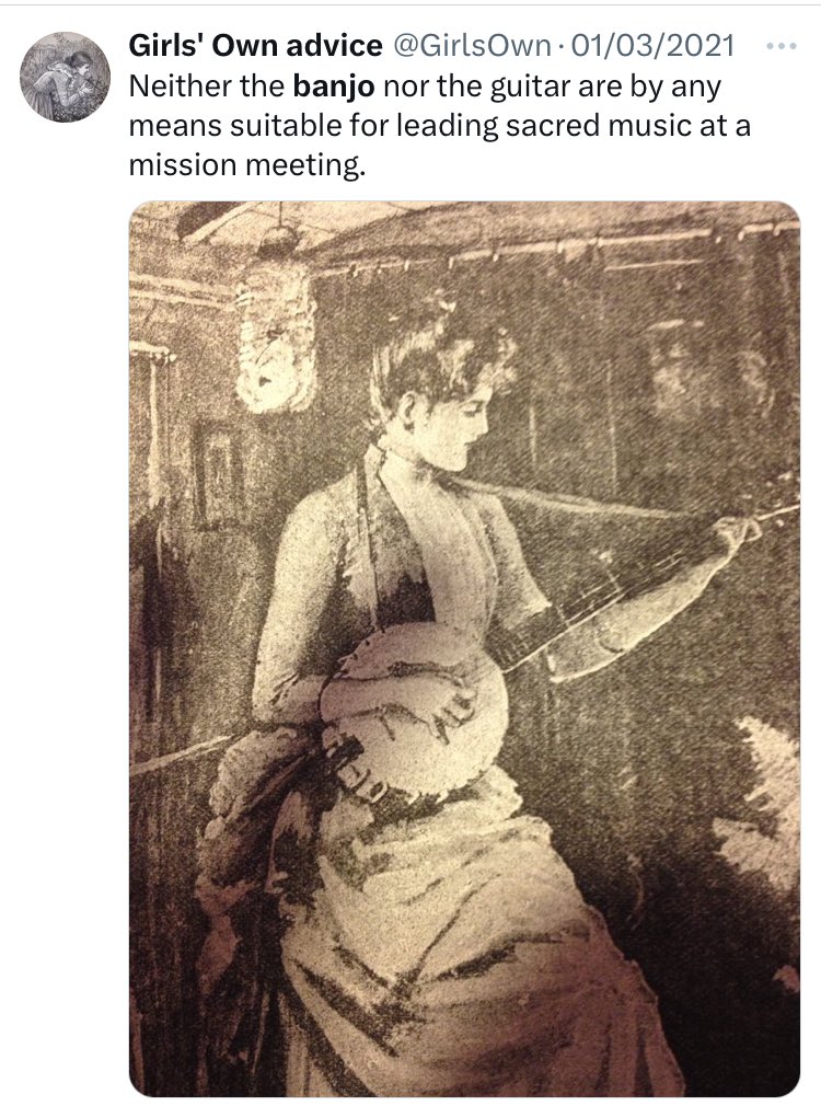 Girls' Own advice tweet media