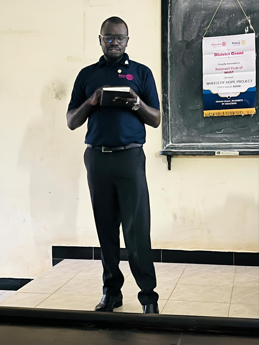 Rotaract Club of MUST tweet media