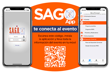 ¡El Congreso en tu mano!🤳
Descarga la APP de SAGO GRATIS🆓 en tu móvil buscando la APP SAGO.
👀Consulta el programa y crea tu agenda del 24º Congreso SAGO 2024 que tendrá lugar los próximos días, 8 y 9 de Noviembre, de manera fácil y rápida en cualquier momento.

#sago2024malaga