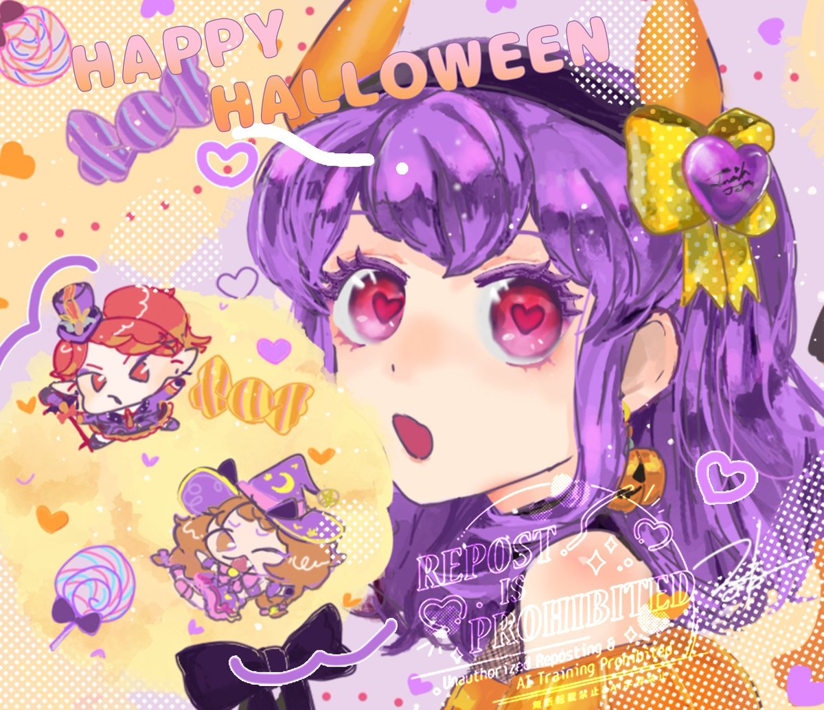 ✨🐈‍⬛🦇HAPPY HELLOWEEN🎃🍭✨#オトカドール