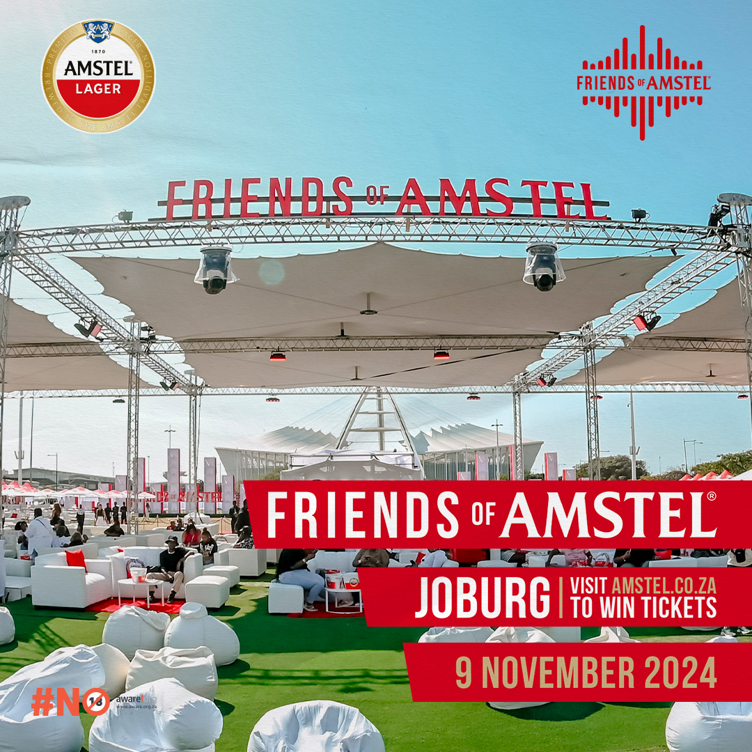 Yfm's tweet photo. Win R2500 and double tickets to Friends of @AmstelSA!

Simply name an artist on the Amstel Main Stage and tag a friend you'd like to join you using #FriendsOfAmstelSA + tag @YFM

If you're chosen, you will go live on air to play two truths and a lie with Supta and Noni on #Unlocked.