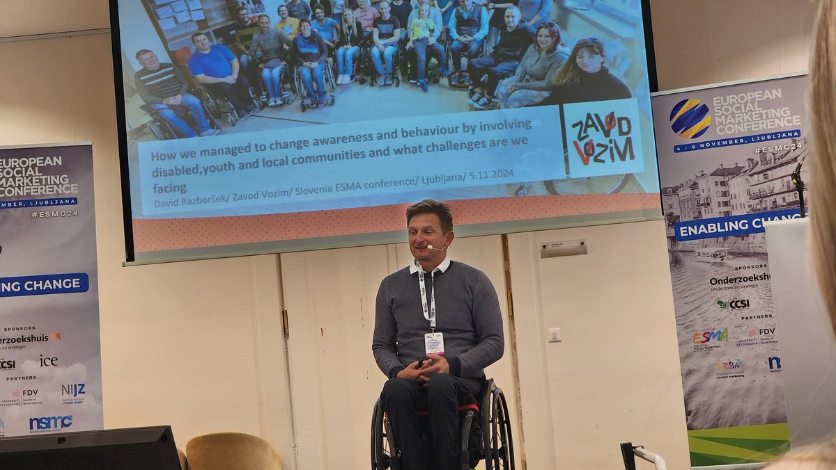 Driven by personal stories,  'Heroes drive in pyjamas' is an inspiring reminder that SBC is about touching lives. Practitioners should stop paying lip service to disability inclusiveness.  #ESMC24 Kudos to David Razborsek, Director Zavod VOZIM <a href="/WSMConference/">WorldSocialMarketing</a> <a href="/CCSImpact/">CCSImpact</a>