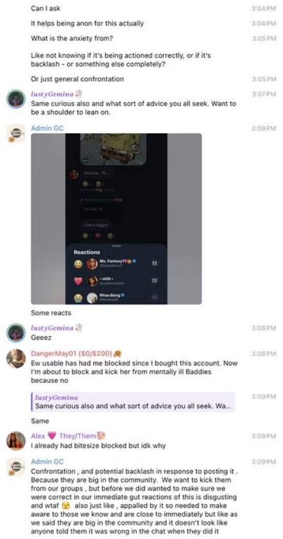 That’s so crazy how a group of NON POC TRY TO CANCEL US FOR NO REASON . What is wrong with yall ? What was your purpose? Do you feel like you achieved something from this ? Let me know . Cause yall had a vote like we on total drama island or sum 🤔🤔 @SpicyLadyfire  @MamaxAaliyah @Danger_May01 @GeminaLust  @BubblegumCreams @roseyasscheeks  @curv3ssuccubus  honestly say sum