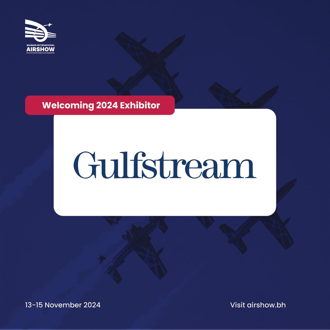 BahAirshow's tweet photo. We are pleased to announce @GulfstreamAero will be returning to #BIAS2024 with their G700 & G500 on static display. A fantastic opportunity to see some of the strongest and most advanced fleet in Gulfstream history. #Gulfstream #G700 #G500 #StaticDisplay #Airshow #Aviation https://t.co/KpmAY64ZK5