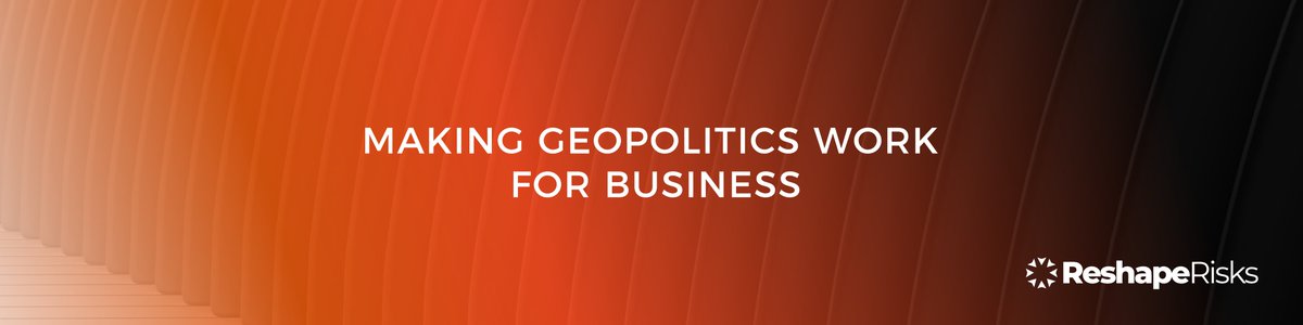 AliR_Ahmadi's tweet image. I am pleased to announce that I will be serving as Director of Geoeconomics & Sanctions at ReshapeRisks.
Very happy to be part of this new project at a critical time for the global economy. The developments in economic fragmentation, weaponized interdependence and American…