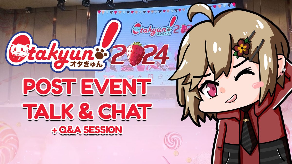Sxkuta_00's tweet photo. Yokoso, my friend
I will be streaming about my journey in Otakyun 2024 and Q&A session with me tomorrow.
Post your question in the form for Q&A Session
https://t.co/XPAG8QJNZa
#MalaysiaVtuber #MYVT #SarawakVtuber #Vtuber #Sarawak #Otakyun2024 #Otakyun https://t.co/p4gjpWaQpd