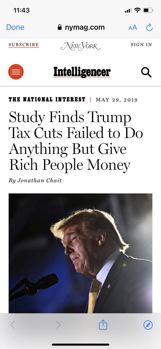 Bluebeaner's tweet photo. Trump hurt the middle class. Remember! https://t.co/PP2F4ViRiL