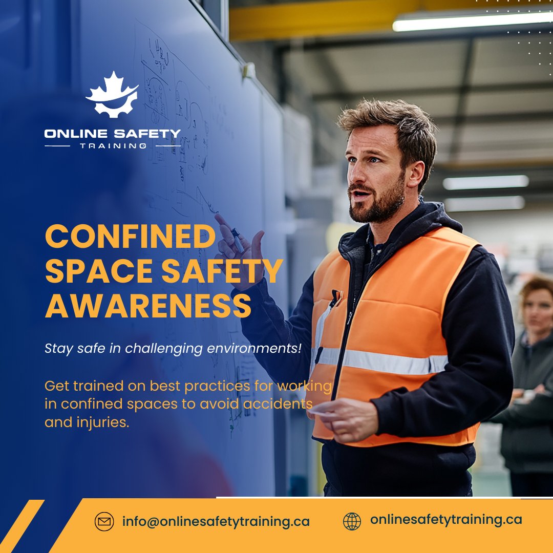 OnlineSafetyTr1's tweet image. Stay safe in challenging environments with Confined Space Safety Awareness training! 
#ConfinedSpaceSafety #WorkplaceSafety #StaySafe #SafetyTraining #AccidentPrevention
#EmployeeSafety #WorkplaceAwareness #SafetyFirst #RiskManagement
#OnlineSafetyTraining #SafetyAtWork #Safety