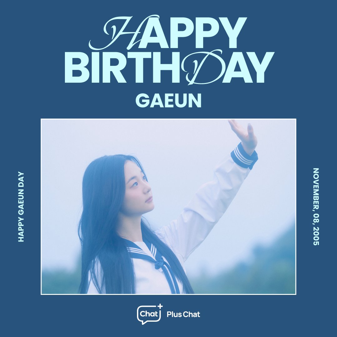 [#PlusChat] HAPPY BIRTHDAY GAEUN 💖
Let’s celebrate GAEUN's birthday together 🎉

Plus Chat에서 함께 축하해주세요!
👉bit.ly/4fvwD2B

#최강물만두_가은아_생일축하해
#HAPPY_GAEUN_DAY
<a href="/MADEIN_U/">MΛDEIN</a> #가은 #GAEUN