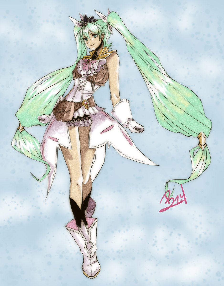 Frey from Rune Factory 4 

#digitalartwork #fanart #Runefactory
