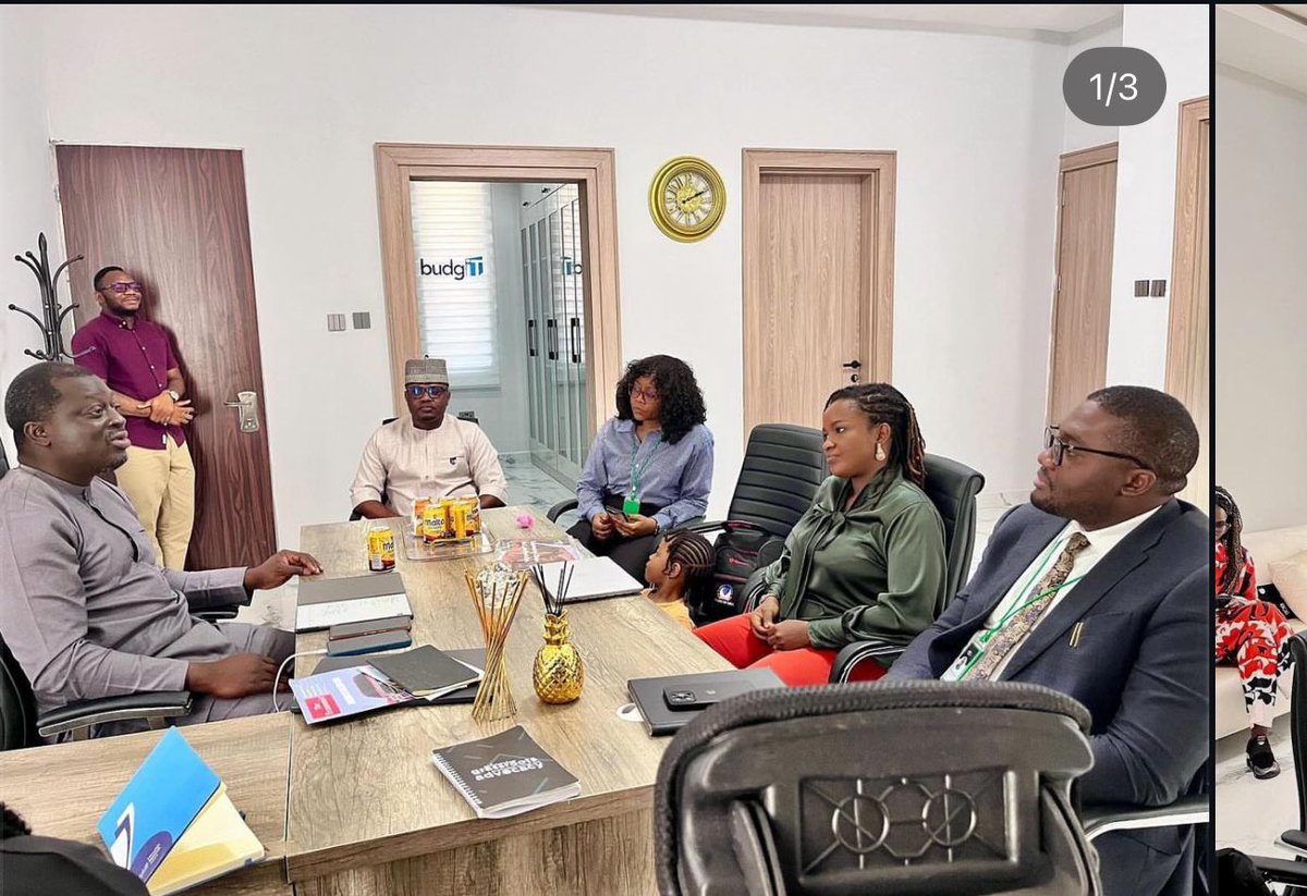 lucydavis2012's tweet photo. Kicked off the #CEOTour with a visit to @BudgITng ! Discussed key areas of partnership with President @seunonigbinde, including procurement governance, @Homevida_awards & fundraising. Excited to reignite our partnership for sustainable impact #PartnershipsForImpact #Transparency https://t.co/zzLoMrwNW2
