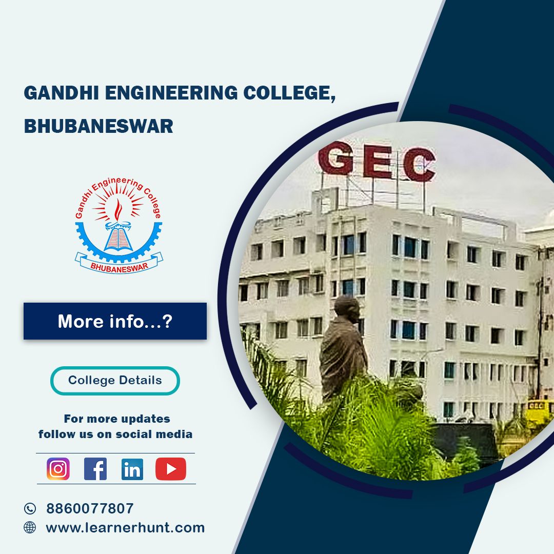 learnerhunt's tweet image. 🎓 Ready for Gandhi Engineering College?
Get FREE career counseling from Learnerhunt experts on courses, admissions &amp;amp; placements. Your future starts here! 

Apply Now!
bit.ly/48DorLr 

#GandhiEngineeringCollege #Learnerhunt #Admissions2025 #ExpertGuidance #ApplyToday