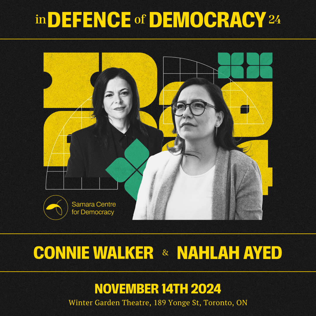 The Walrus (@thewalrus) on Twitter photo The Walrus is looking forward to the 2024 “In Defence of Democracy” conversation between Pulitzer Prize–winning investigative journalist <a href="/connie_walker/">Connie Walker</a> and <a href="/NahlahAyed/">Nahlah Ayed</a>. Held by <a href="/TheSamaraCentre/">Samara Centre for Democracy</a>, the event will discuss “the importance of storytelling in advancing reconciliation, The Walrus is looking forward to the 2024 “In Defence of Democracy” conversation between Pulitzer Prize–winning investigative journalist <a href="/connie_walker/">Connie Walker</a> and <a href="/NahlahAyed/">Nahlah Ayed</a>. Held by <a href="/TheSamaraCentre/">Samara Centre for Democracy</a>, the event will discuss “the importance of storytelling in advancing reconciliation,