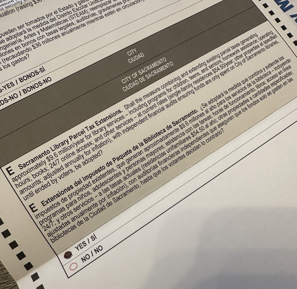 Let’s go 🔥!  Election Day is tomorrow!!! 

Vote <a href="/YesSacMeasureE/">Yes on Sacramento Measure E</a> 📚!!! #EasyYesOnE #HeartAndHustle #LoveOurLibraries 

<a href="/Ktalamantess/">Karina Talamantes</a> <a href="/saclibFriends/">Library Friends</a>