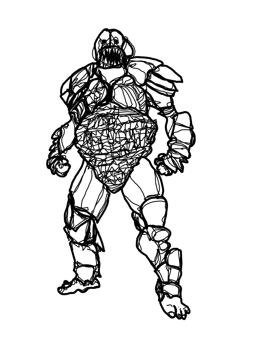 Play a mud man warrior with malleable flesh whom bears a hive of bees as their weapon!   lizardmandiaries.blogspot.com/2024/11/saga-r…