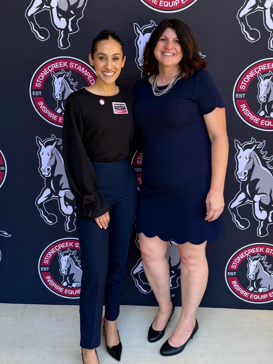 StonecreekJHS's tweet photo. To all the District and Community guests and dignitaries that can to support the #StonecreekStampede #CareerFair , we are so appreciative. Thank you for support our students and their futures. #AVIDforPossibility #ThisIsAVID #College&CareerReady #Inspire #Equip #Enrich https://t.co/dduM9ZPp07