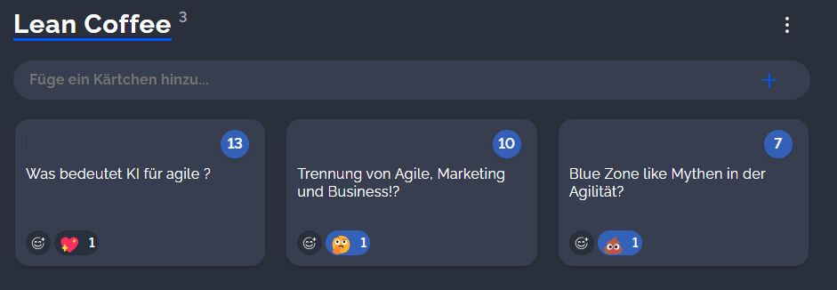 𝓤𝓹𝓭𝓪𝓽𝓮 𝓪𝓾𝓼 𝓭𝓮𝓶 𝓚𝓪𝓻𝓵𝓼𝓻𝓾𝓱𝓮𝓻 𝓾𝓷𝓭 𝓕𝓻𝓪𝓷𝓴𝓯𝓾𝓻𝓽𝓮𝓻 𝓞𝓷𝓵𝓲𝓷𝓮 𝓛𝓮𝓪𝓷𝓒𝓸𝓯𝓯𝓮𝓮 𝓝𝓻. 171. 

* Was bedeutet KI für Agile?
* Trennung von Agile, Marketing und Business!?
* Blue Zone like Mythen in der Agilität? 

LinkedIn → buff.ly/4ee6OTW