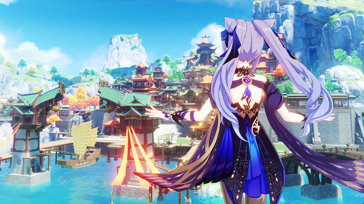 Happy  birthday！
刻晴誕生日おめでとう🎉
#刻晴生誕祭2024  #原神写真部  
#刻晴  #GenshinImpact  #Keqing