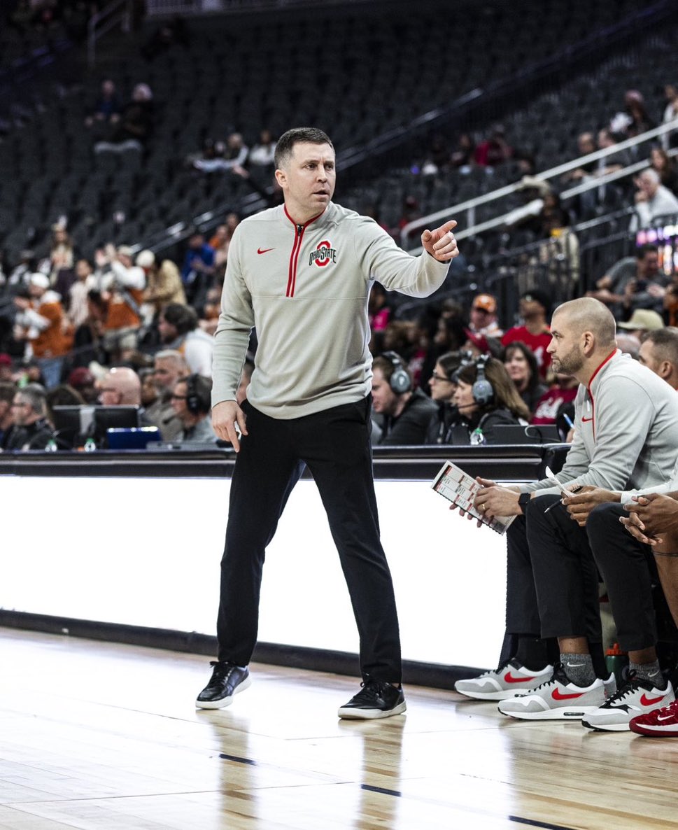 FINAL 

Ohio State 80
#19 Texas 72

Bruce Thornton 20 pts, 5 ast, 5 reb 
Micah Parrish 17 pts, 6 reb, 5 ast
Devin Royal 16 pts, 3 reb, 1 ast, 1 stl
John Mobley Jr. 14 pts, 1 reb

#GoBucks | #Team126