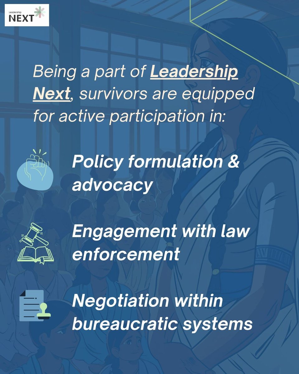 Through survivor collectives, Leadership Next empowers survivors to reclaim their narratives and advocate for change. United in strength, they challenge norms, drive policy reform, and call for justice. Support their journey! 💪🌍

#LeadershipNext 
#HumanRights