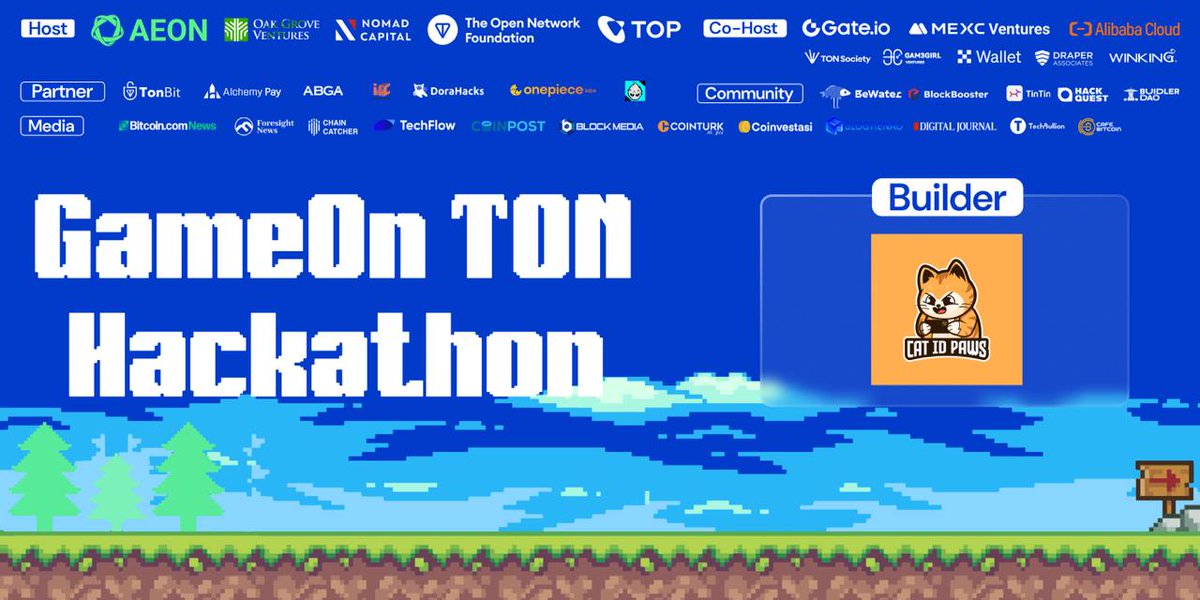 catidpaw's tweet image. 🎮 We’re excited to announce that our project is now received by the #GameOnTON Hackathon, hosted by @AEON_Community, @OakGroveVC, @NomadCapital_io, @ton_blockchain, @topdotco, and leading innovators in the Web3 space. 🚀

Our project not only pushes the boundaries of Web3…