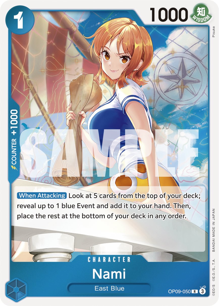 ONE PIECE CARD GAME/☆Promotional Cards]ナミ(パラレル/箔押し