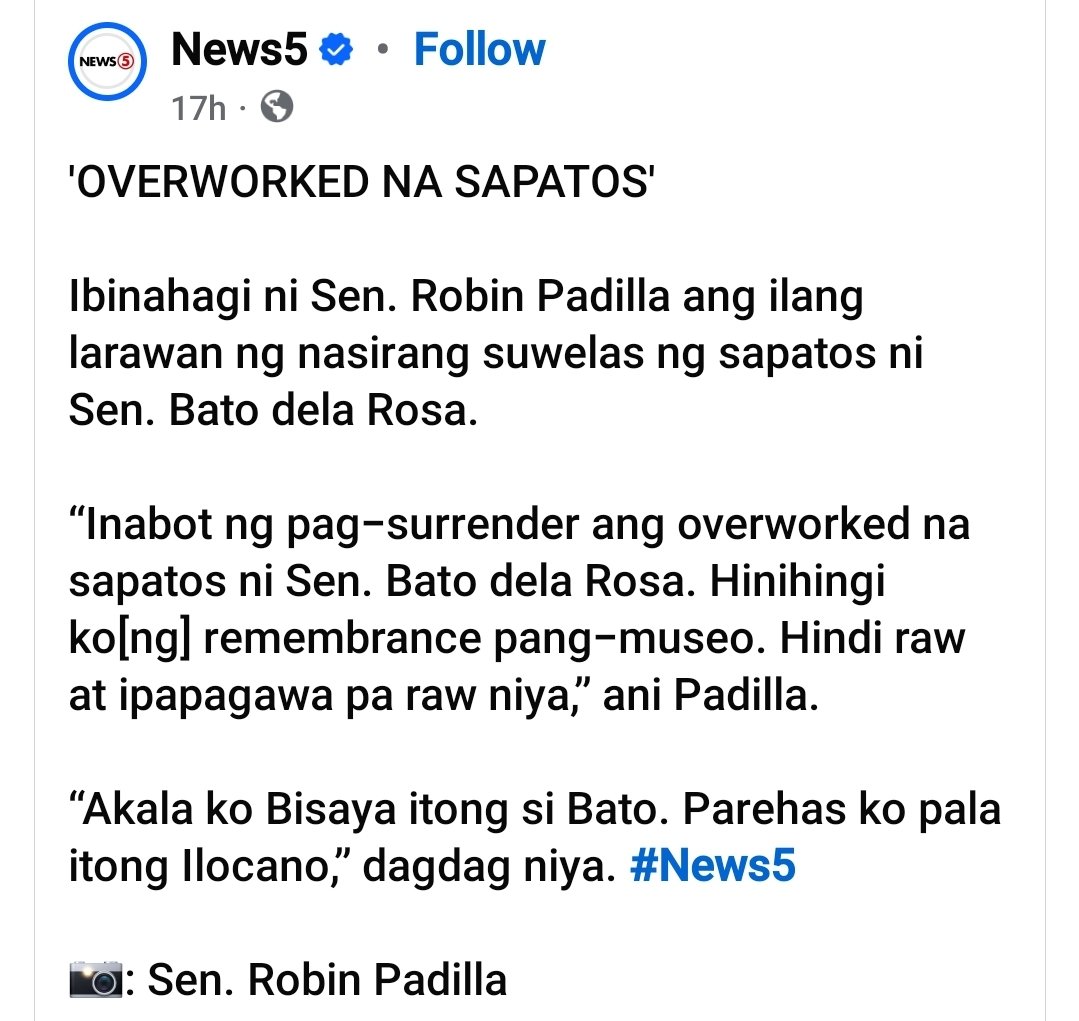 pauloMDtweets's tweet photo. Overworked na Sapatos? Hindi ba pag na ganyan, hindi masyadong nagagamit yung sapatos. Hahaha!

Overworked ka diyan? 🤔😬😏 https://t.co/tVDe3cR88a