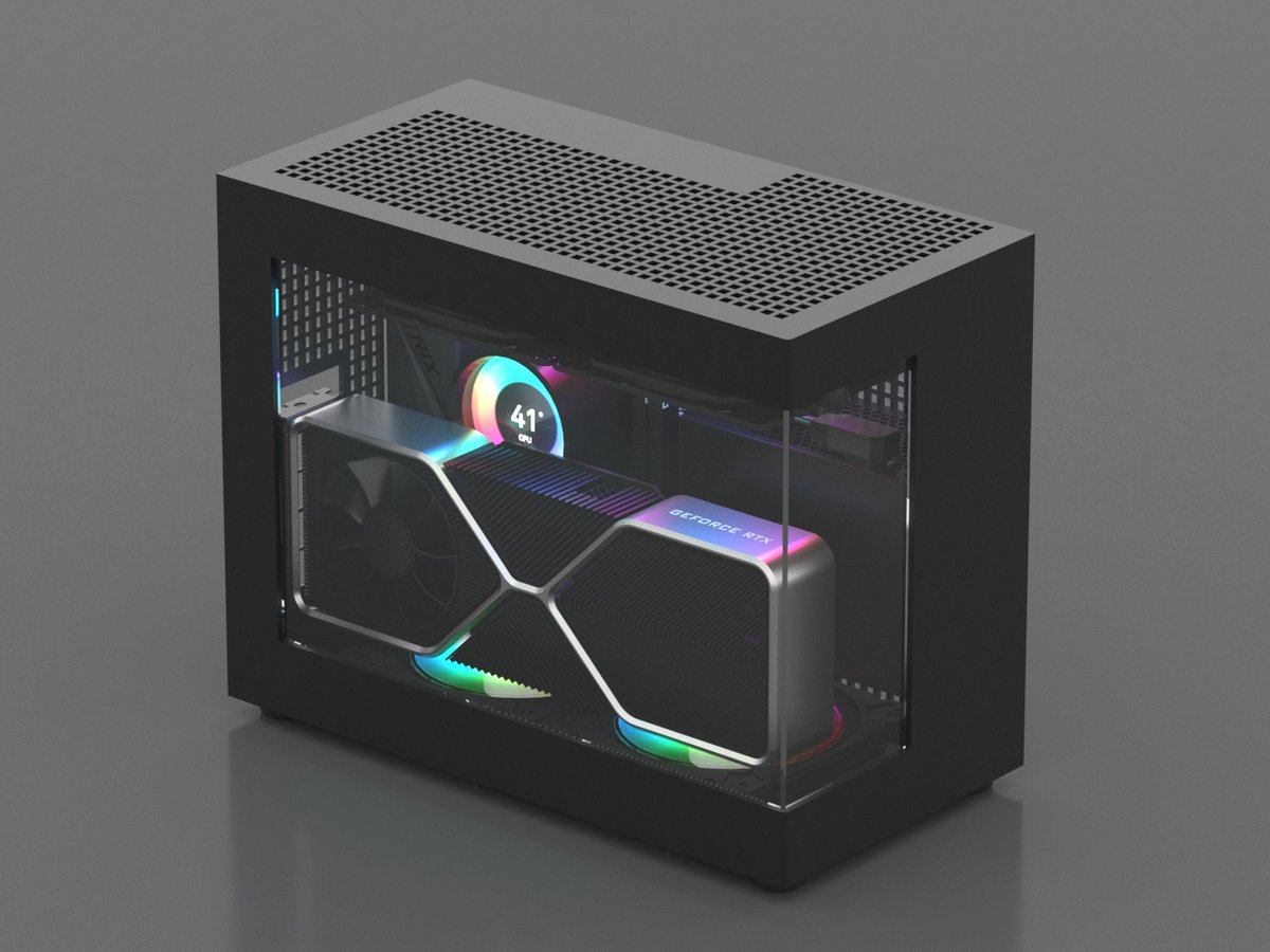 geeekstore's tweet image. We made a small adjustment and redesigned the cooling vents. What do you think?
#geeekcase #miniitx #n700