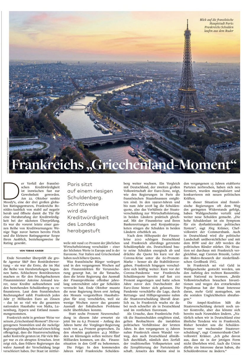 #dette "Le moment grec de la France" dans <a href="/welt/">WELT</a>