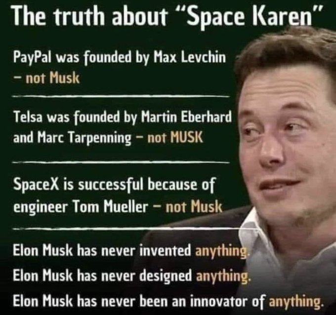 58isthenew40's tweet image. In the lab my ass. He didn't create any of the technology that made him rich.