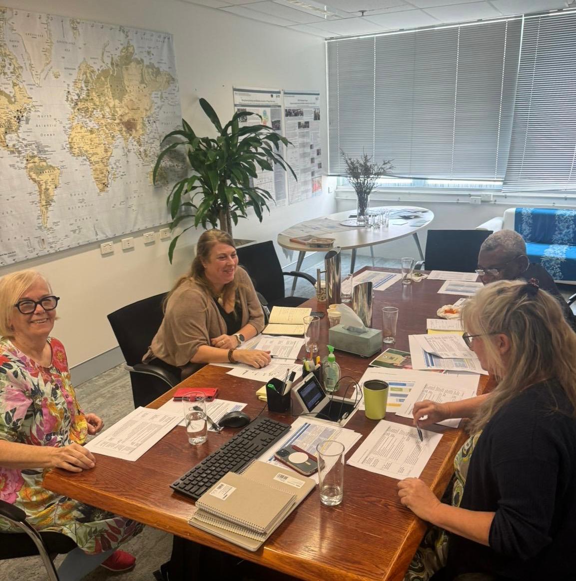 WHOCC Nursing, Midwifery & Health Development UTS (@whocc_uts) on Twitter photo Exciting collaboration for our <a href="/dfat/">Department of Foreign Affairs and Trade 🇦🇺</a> PHR Strengthening Health Workforce Education program!
We had the honor of hosting CNO Solomon Islands <a href="/michael_larui/">Michael Larui</a>, and Nurse Advisor for <a href="/spc_cps/">Pacific Community</a> <a href="/KarenHammad/">Karen Hammad</a> <a href="/UTS_Health/">UTS Health</a> <a href="/UTSEngage/">UTS</a> @AngelaJDawson <a href="/kbaird20/">Kathleen Baird</a> <a href="/DebraAn33158660/">Debra Anderson</a> Exciting collaboration for our <a href="/dfat/">Department of Foreign Affairs and Trade 🇦🇺</a> PHR Strengthening Health Workforce Education program!
We had the honor of hosting CNO Solomon Islands <a href="/michael_larui/">Michael Larui</a>, and Nurse Advisor for <a href="/spc_cps/">Pacific Community</a> <a href="/KarenHammad/">Karen Hammad</a> <a href="/UTS_Health/">UTS Health</a> <a href="/UTSEngage/">UTS</a> @AngelaJDawson <a href="/kbaird20/">Kathleen Baird</a> <a href="/DebraAn33158660/">Debra Anderson</a>