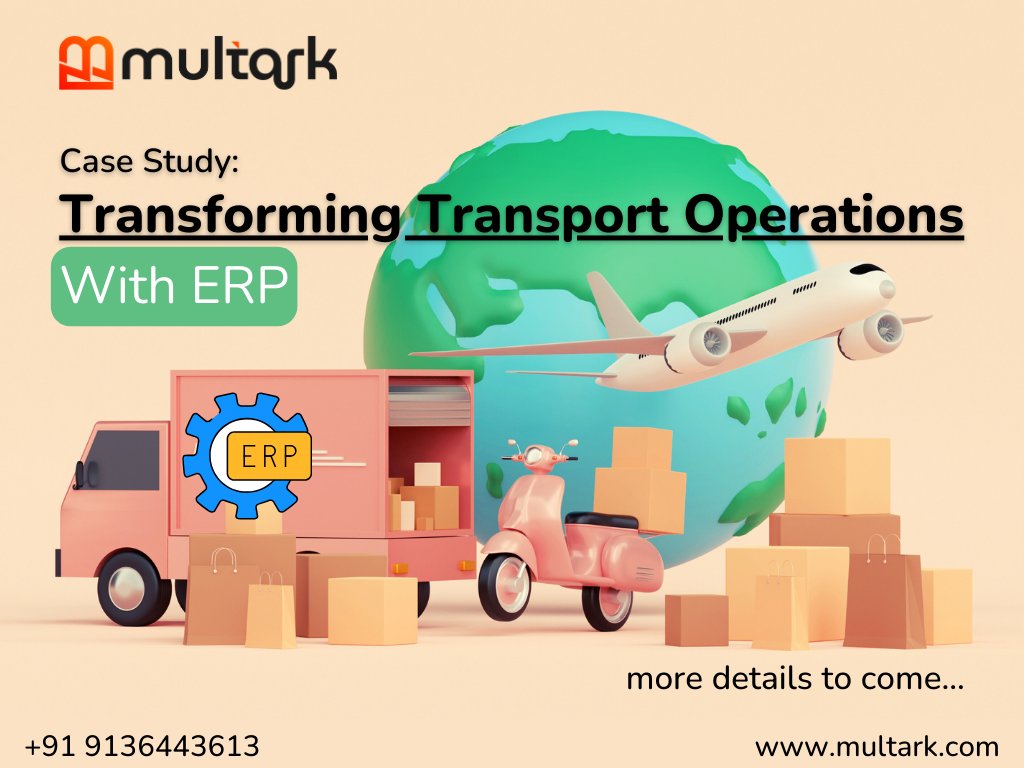 multarkit's tweet image. The #CaseStudy demonstrates how the customization of our client&apos;s #ERPSystem to improve their #TransportOperations has been done.
🌐 multark.com
📞 +91 8369491623
#Multark #ITAdvisory #SoftwareDevelopment #Transportation #ERPsoftware #CustomSoftware @Erpimplement