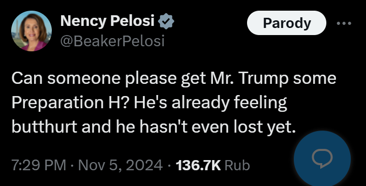 FaithRubPol's tweet image. Nancy Pelosi SLAMS Trump after he calls her a B