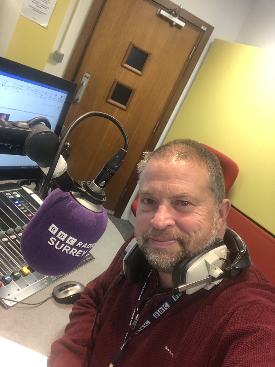 Good Morning from the <a href="/BBCSurrey/">BBC Surrey</a> studios in #Guildford 
Live on the breakfast show until 10am via <a href="/BBCSounds/">BBC Sounds</a> 
🎙 #Tuesday