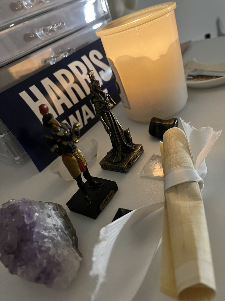 Did a little last minute election spellwork this evening.