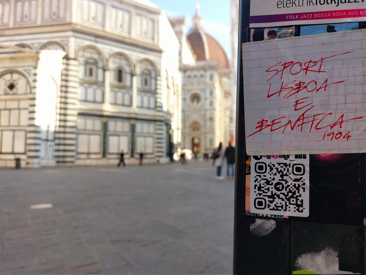 Redcetera1904's tweet photo. Buongiorno.

#Benfica #SLB #SportLisboaeBenfica #epluribusunum #Portugal #futebol #desporto #REDcetera #sticker #stickers #stickersBenfica #Benficastickers #stickerbombing #ultrasstickers #ucl #championsleague #Firenze https://t.co/VVZgCVbOle