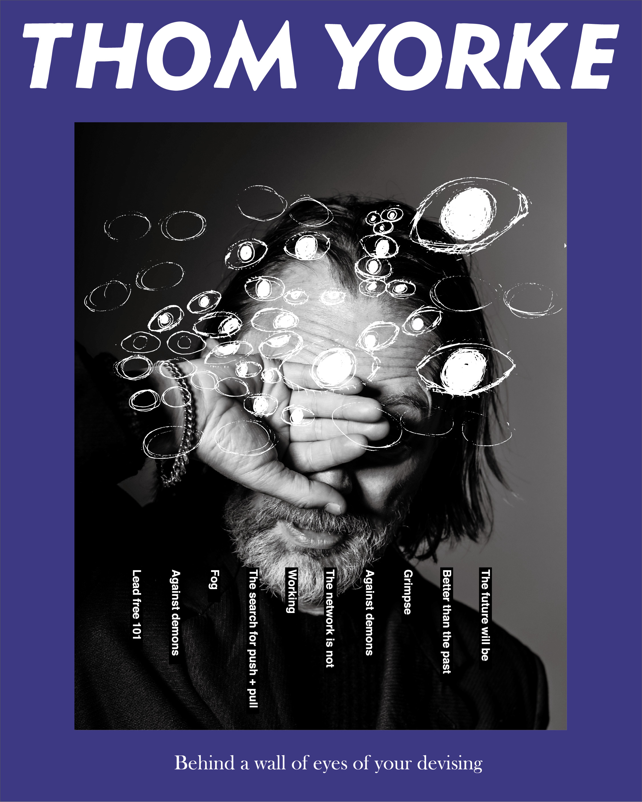トムヨーク　Tシャツ 11/15発売｜UNDERCOVER × Thom Yorke collection｜抽選/販売