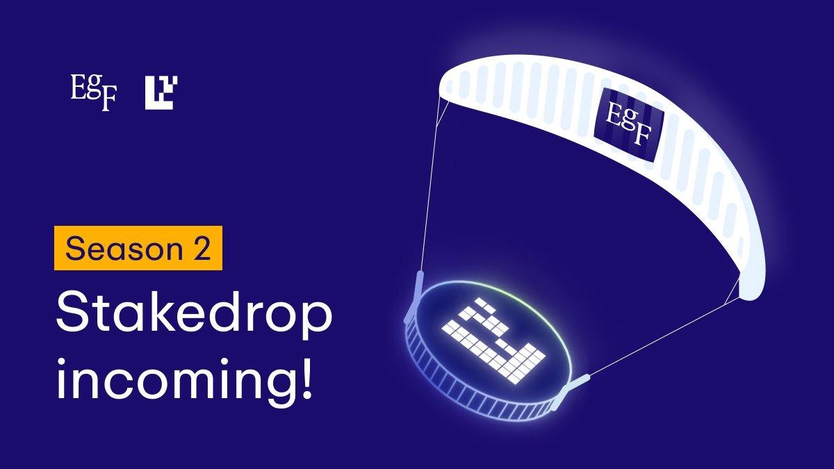 pierrickn2010's tweet photo. 🚀 Eigen Layer SEASON 2 STAKEDROP IS LIVE!

🌐 Official link: https://t.co/BBIbgxT5jv

1. Visit the page above.
2. Connect wallet and let it sync with on-chain activity.
3. Claim $Eigen Airdrop!

Let’s celebrate our incredible community together! 🌟

#EigenLayer #Airdrop #Scroll #Web3 #Galxe #Crypto #Taiko #Arbitrum #Blast #Optimism #Mantle #Linea #Mainnet
