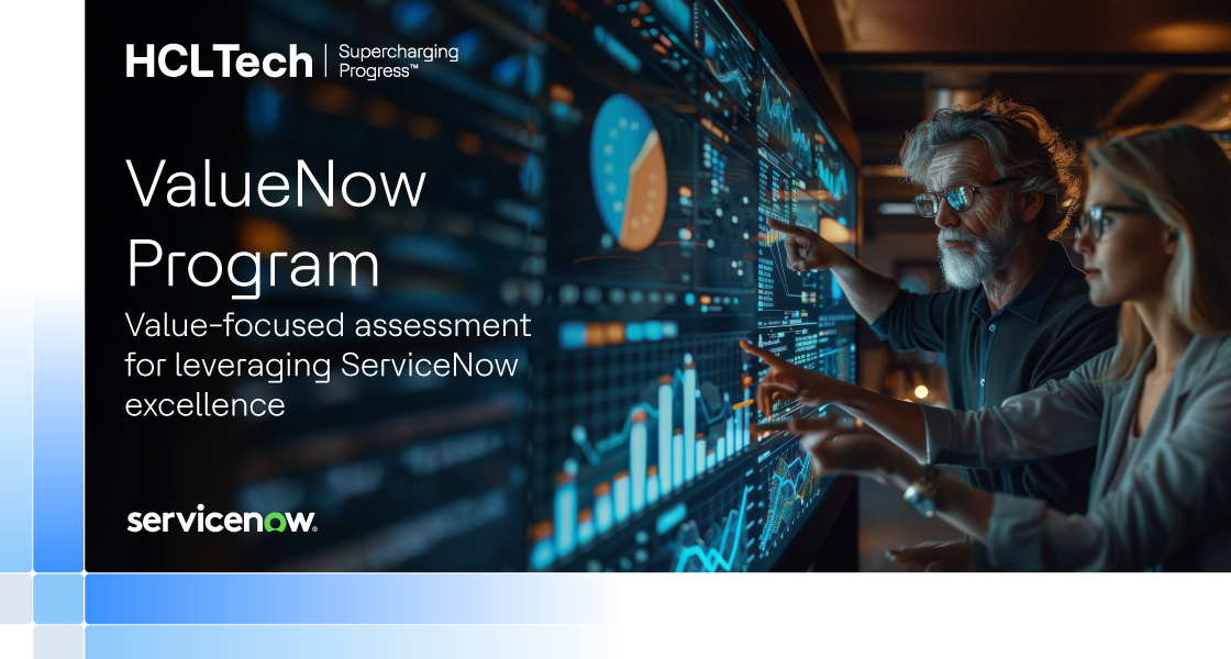 hcltech's tweet photo. HCLTech’s ValueNow Program offers a holistic solution for optimizing #ServiceNow platform, driven by our core principles: ACES (assess, change, enhance and sustain). With a focus on actionable insights and #AI capabilities, the ValueNow Program empowers organizations to overcome challenges and thrive.

Discover how we can help you elevate your business experiences and drive efficiency.

Learn more: https://t.co/UNKtnzmyQ7