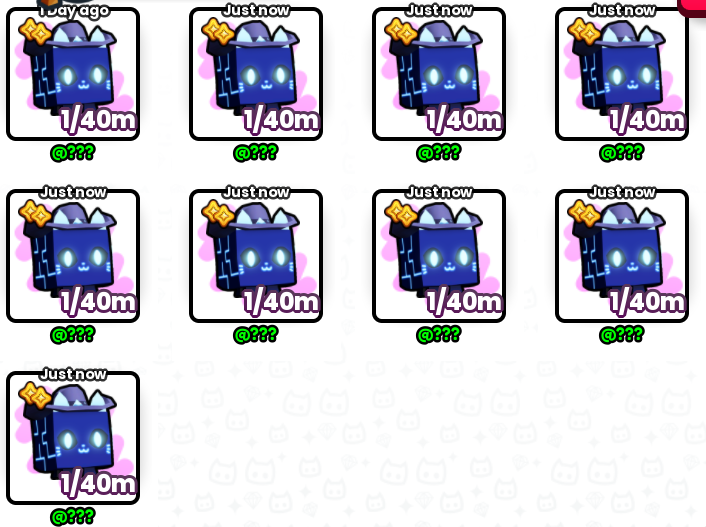 If i liked your comment you can check your mailbox🎉

Who else needs some pets in #PetsGo ? Comment your username and retweet this. #Roblox